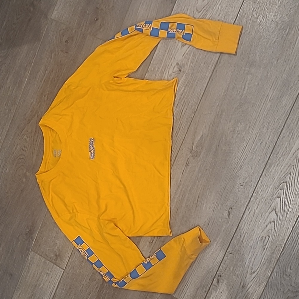 Vans Long Sleeved Crop T Shirt